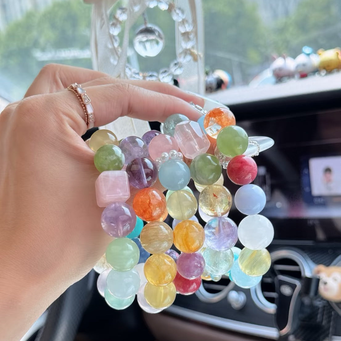 【NATURAL CRYSTAL BEADS】OPEN IN LIVE ROOM, FREE SHIPPING WORLDWIDE